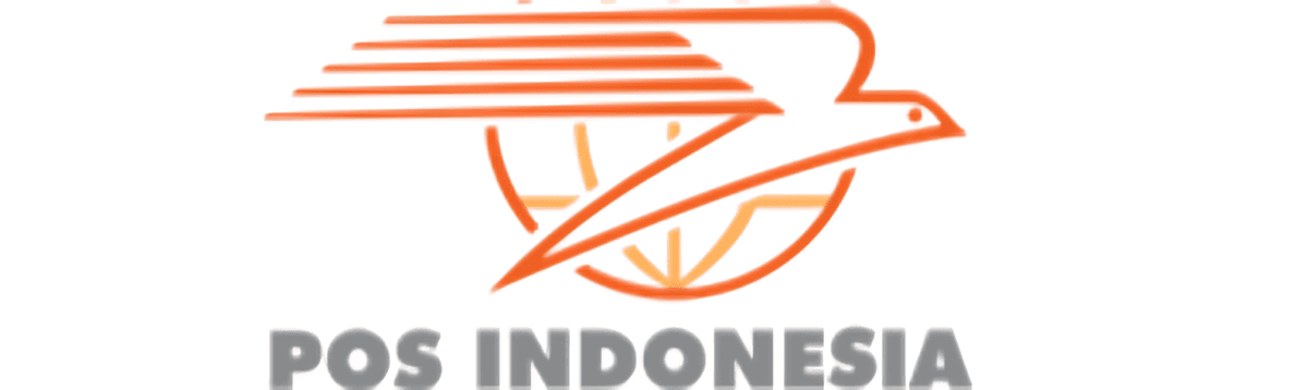 Postal partner logo: Pos Indonesia